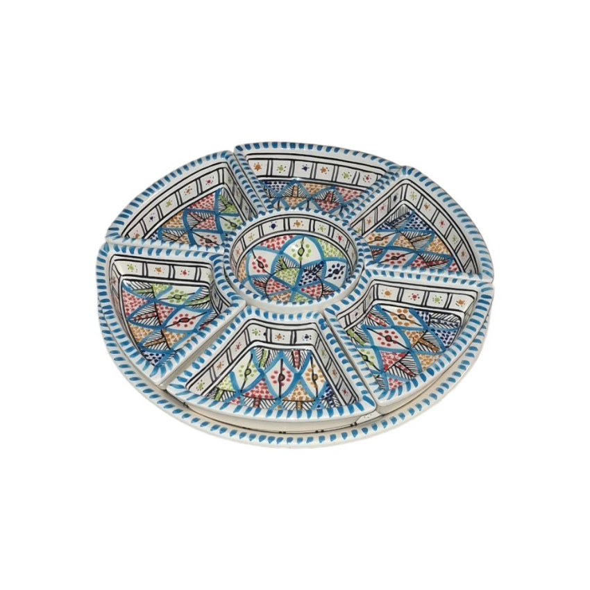 Service apéritif Rond Bakir Royal