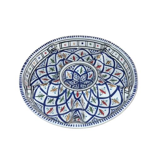 Plateau apéritif Bakir Bleu