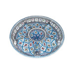 Plateau apéritif Bakir Turquoise