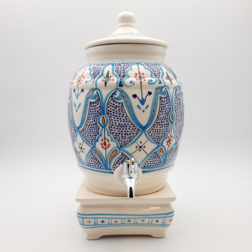 Vinaigrier grande capacité Marocain Turquoise 5 L