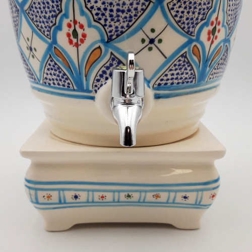 Vinaigrier grande capacité Marocain Turquoise 5 L