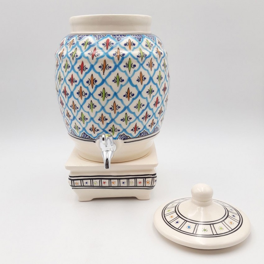 Vinaigrier grande capacité Bakir Turquoise 5 L