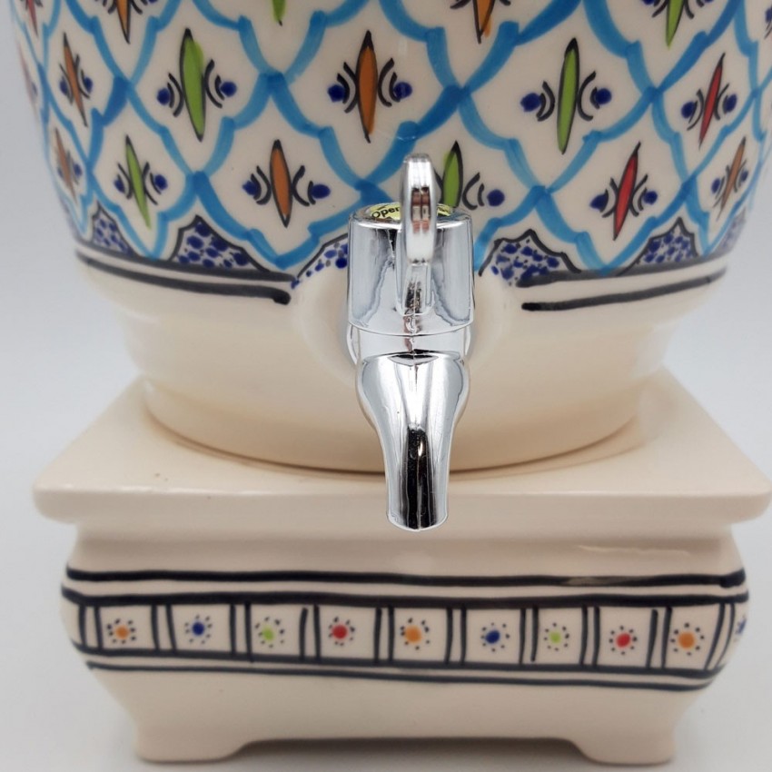 Vinaigrier grande capacité Bakir Turquoise 5 L