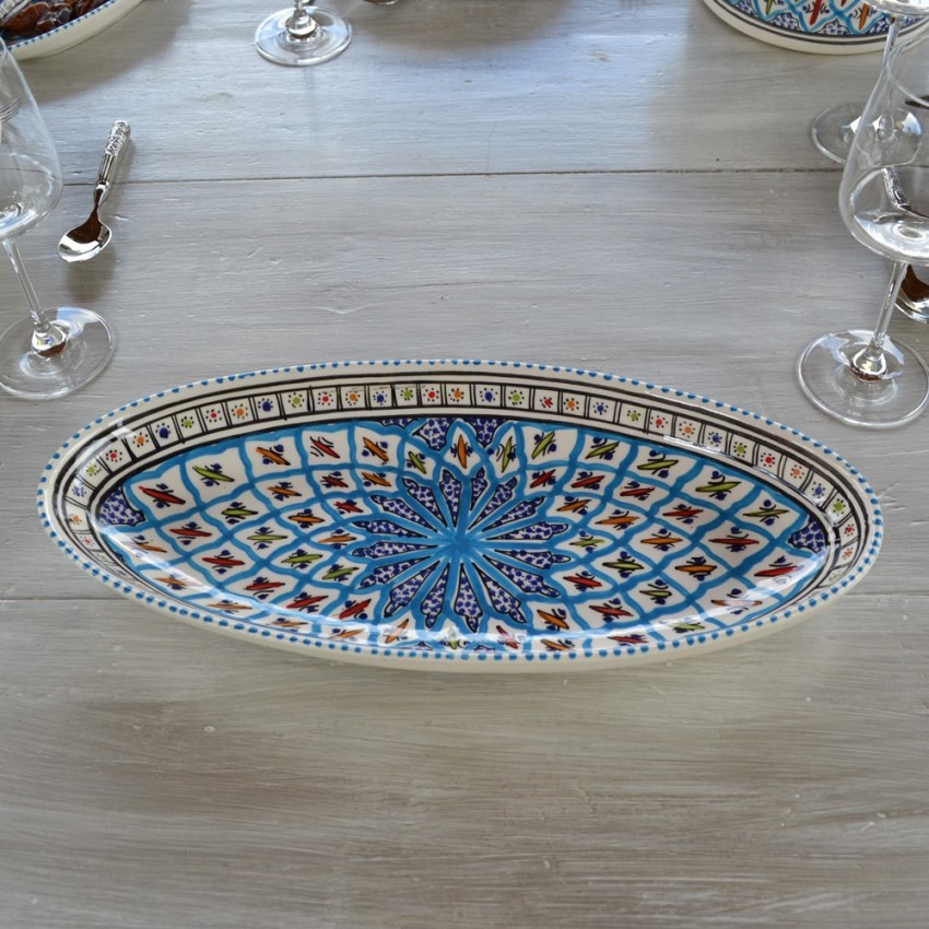 Service de table Bakir turquoise - 8 pers