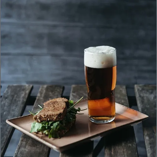 Verres à bière empilables T-Bier 33cl x 12