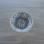 Jatte Marocain turquoise - D 25 cm