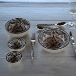 Bol Marocain noir - D 16 cm