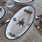 Plat ovale Sahel - L 40 cm