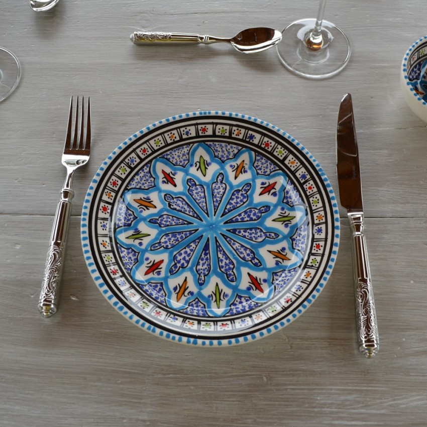 Service de table Bakir turquoise - 6 pers