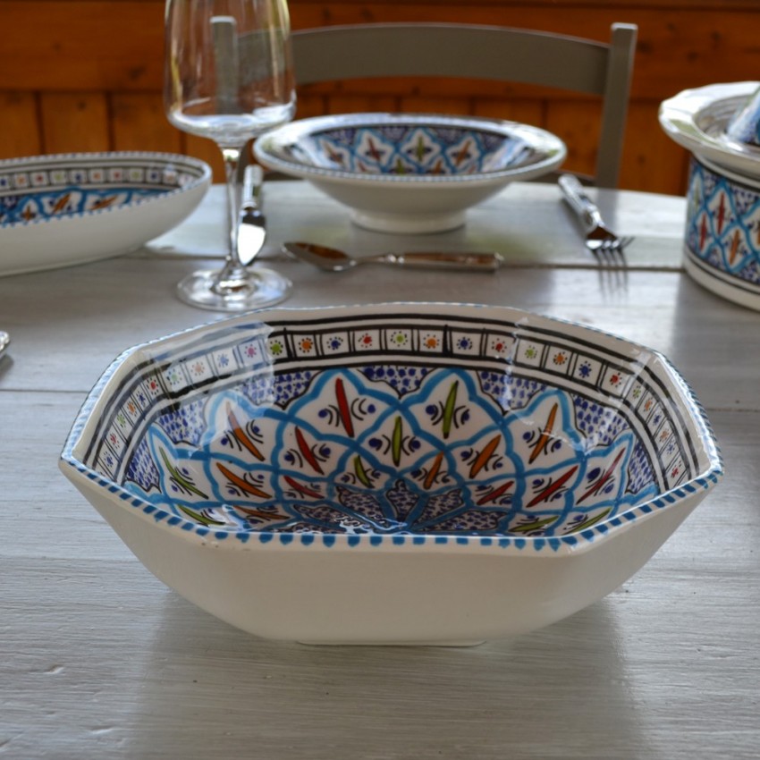 Service de table Bakir turquoise - 6 pers