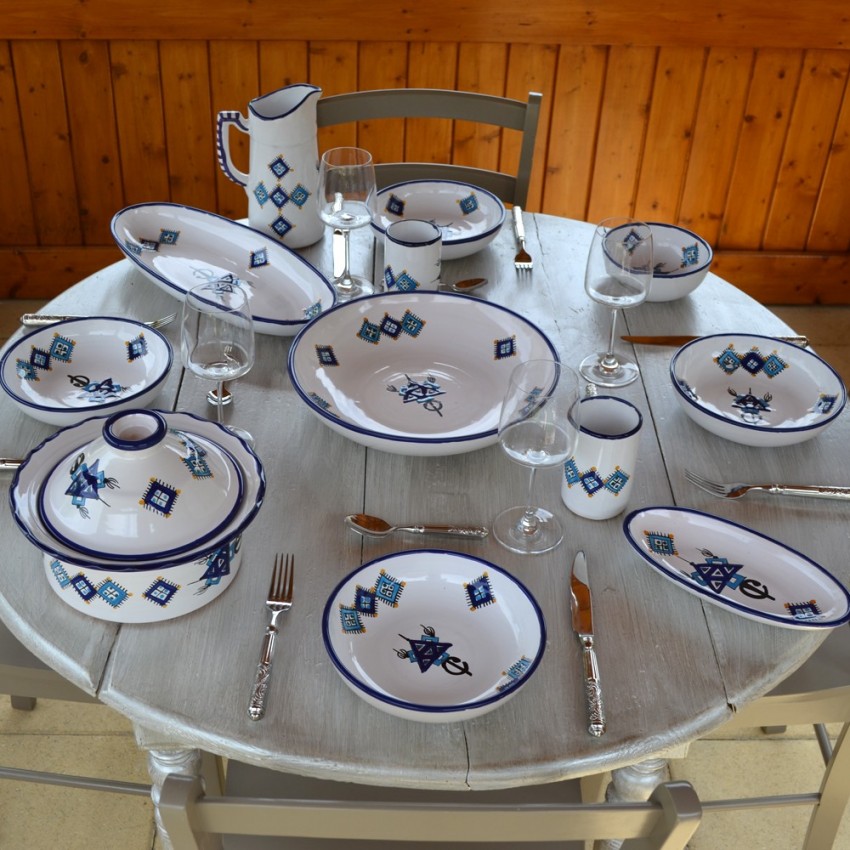 Jatte Khelel bleu - D 31 cm