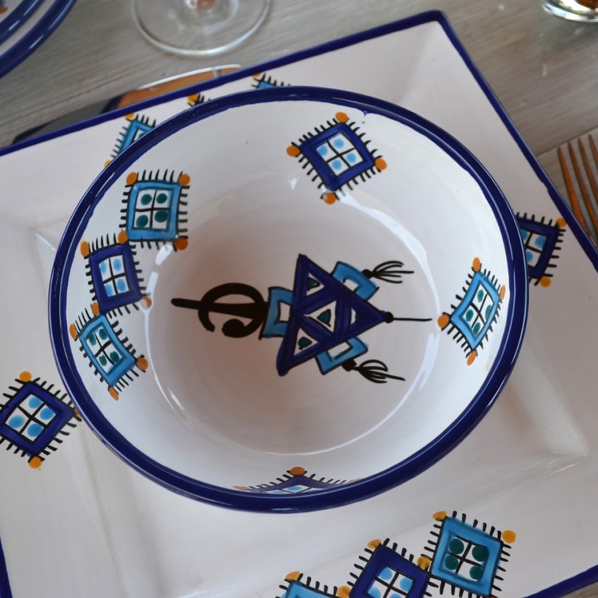 Bol Khelel bleu - D 18 cm