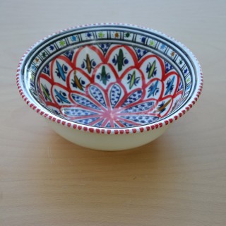 Saladier Bakir rouge - D 25 cm