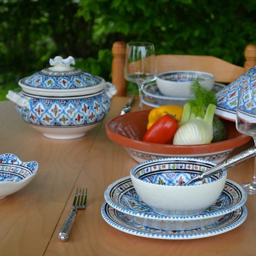 Bol Bakir turquoise - D 16 cm