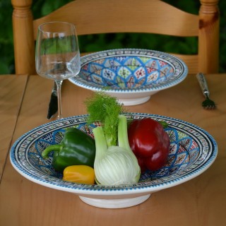 Service à couscous assiettes Tebsi Bakir Royal - 6 pers