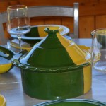 Service à soupe Kerouan jaune et vert - 12 pers