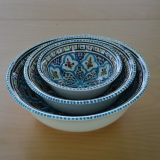 Coupelle Bakir turquoise - D 15 cm