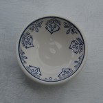 Service apéritif Arabesque Bleu