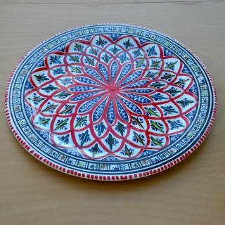 Plat à tarte Bakir rouge