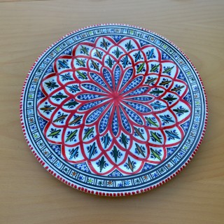 Plat à tarte Bakir rouge