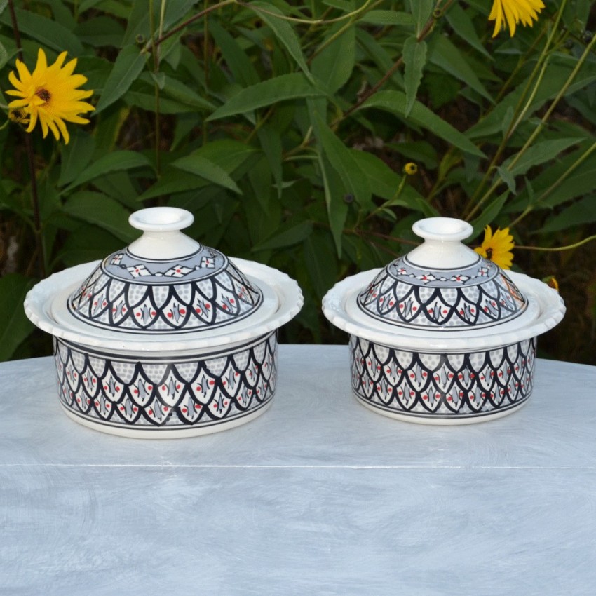 Cocotte Querouana Bakir gris - D 20 cm