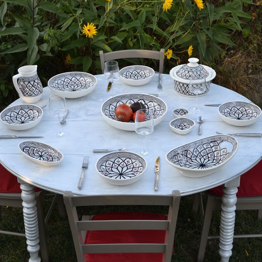 Jatte Bakir gris - D 20 cm