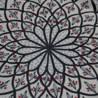 Plat à tarte Bakir gris