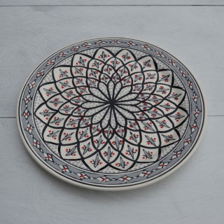 Plat à tarte Bakir gris