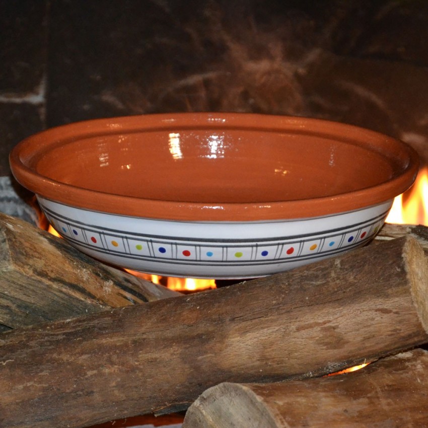 Tajine  Bakir rouge - Diam 31 cm traditionnel