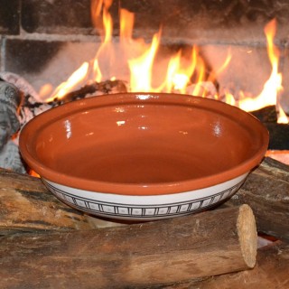 Tajine Bakir Gris - D 30 cm