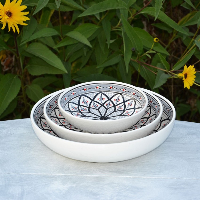 Jatte Bakir gris - D 26 cm