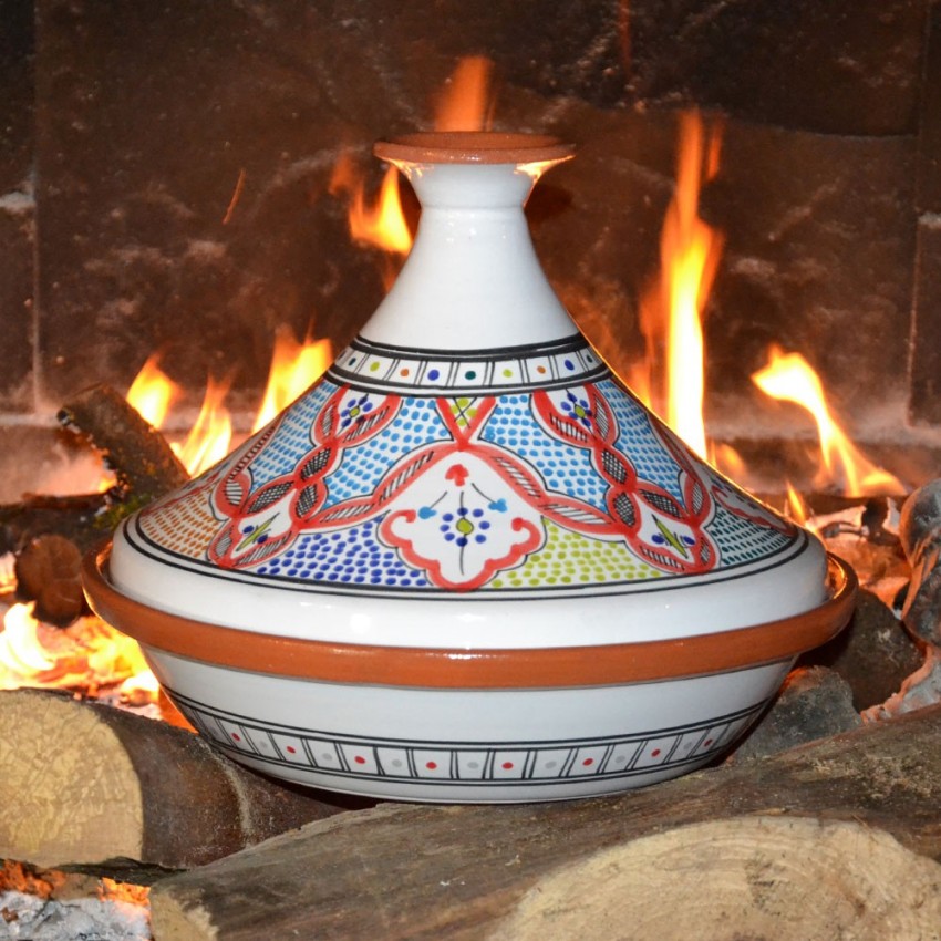 Tajine Marocain rouge - D 31 cm 