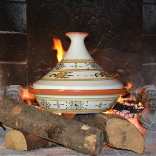 Tajine Sahel beige - D 30 cm