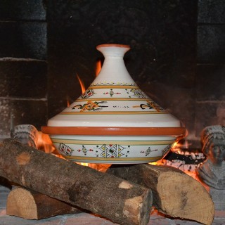 Tajine Sahel beige - D 30 cm