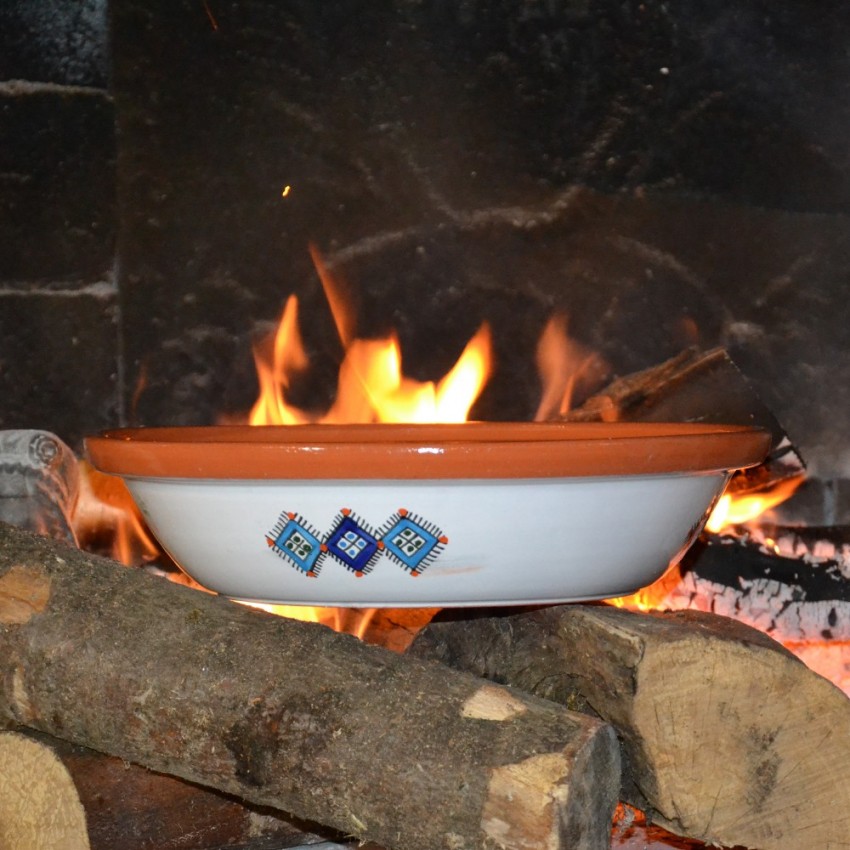 Tajine Sahel bleu - D 30 cm