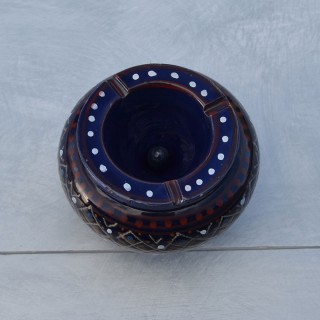 Cendrier anti fumée Marrakech Bleu nuit- Moyen modèle