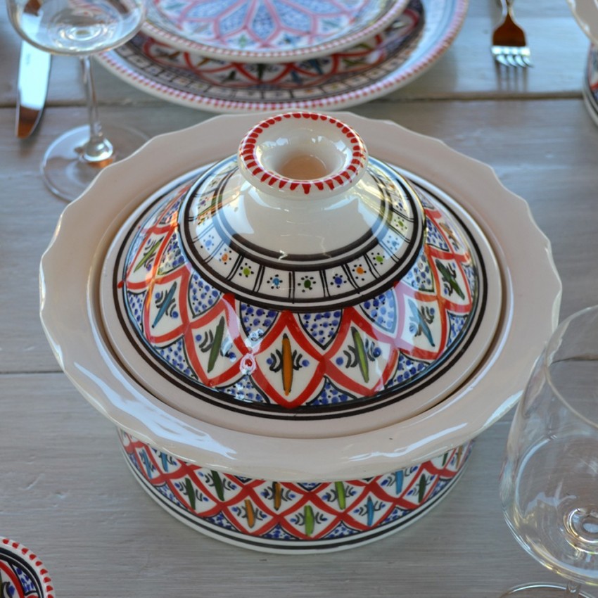 Cocotte Querouana Bakir rouge - Diam 25