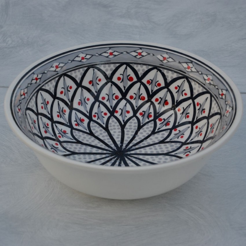 Saladier Bakir gris - D 25 cm