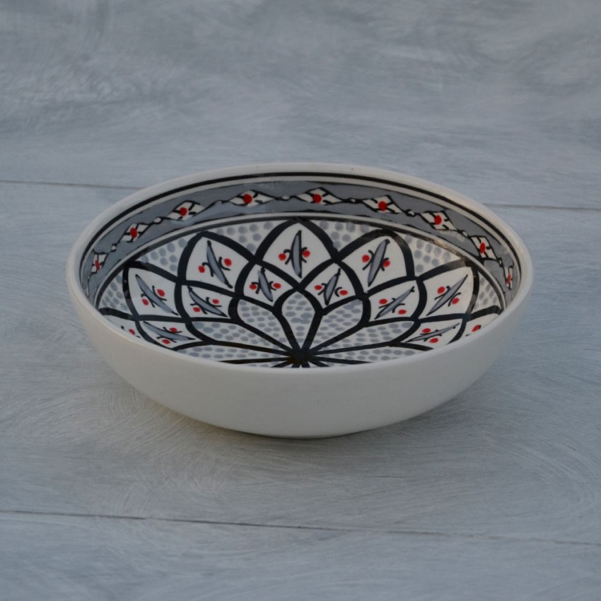 Service à couscous assiettes jattes Bakir gris - 8 pers