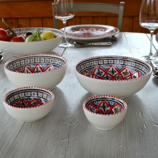 Bol Bakir rouge - Diam 16 cm