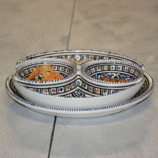 Service apéritif Bakir Bleu