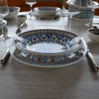 Service de table Bakir turquoise - 6 pers