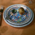 Assiette plate Bakir Royal - D 24 cm