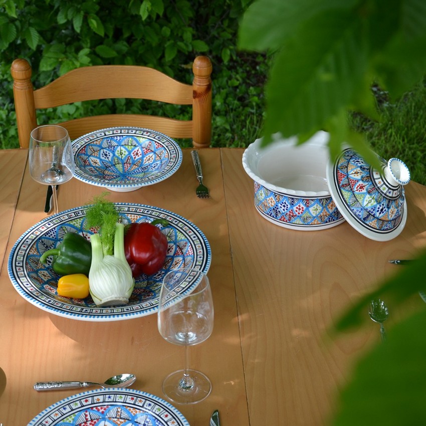 Plat Tebsi Bakir Royal - D 37 cm