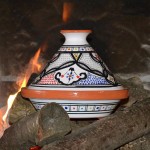 Tajine de cuisson Marocain color - D 23 cm