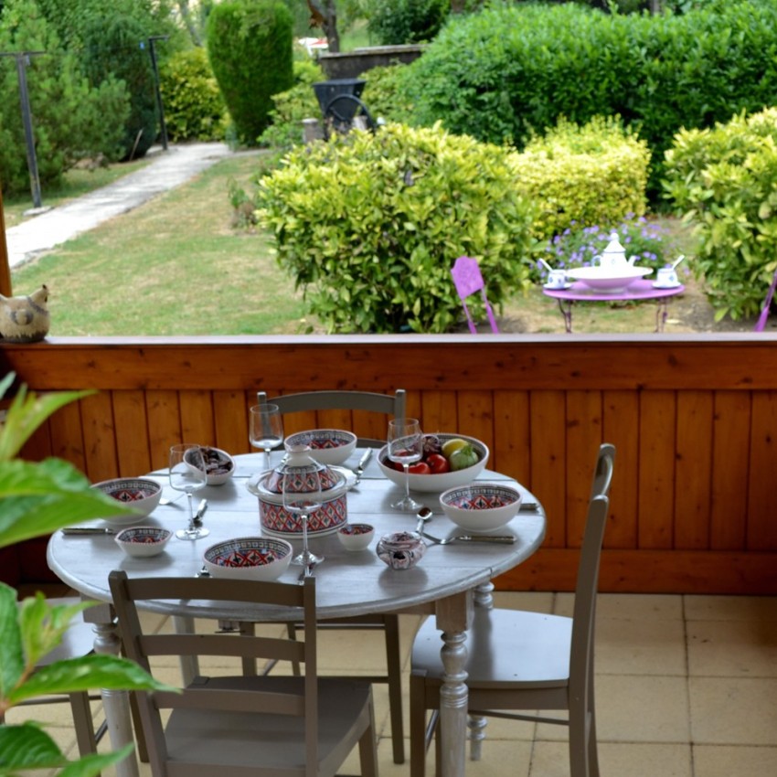 Bol Bakir rouge - Diam 18 cm