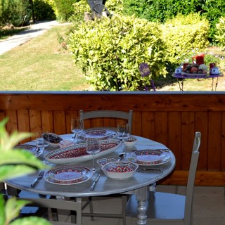 Plat ovale Bakir rouge - L 53 cm