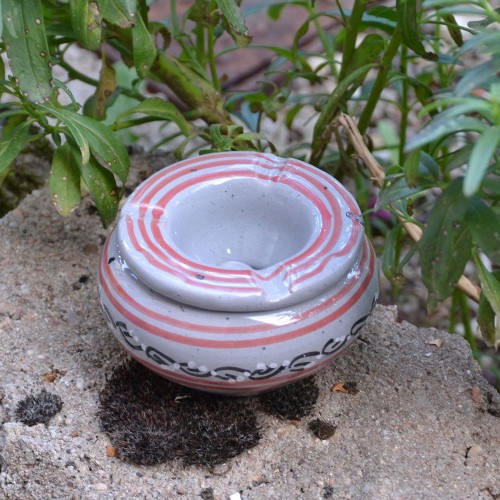 Cendrier Tatoué Gris - Mini modèle 2