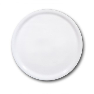 Assiette à pizza porcelaine blanche - D 31 cm - Napoli