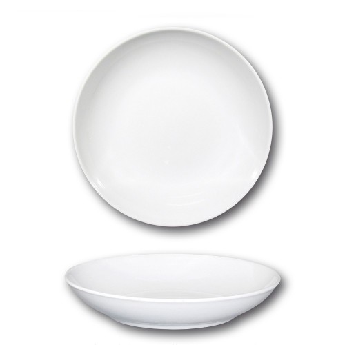 Assiette à couscous porcelaine blanche - D 26 cm - Napoli